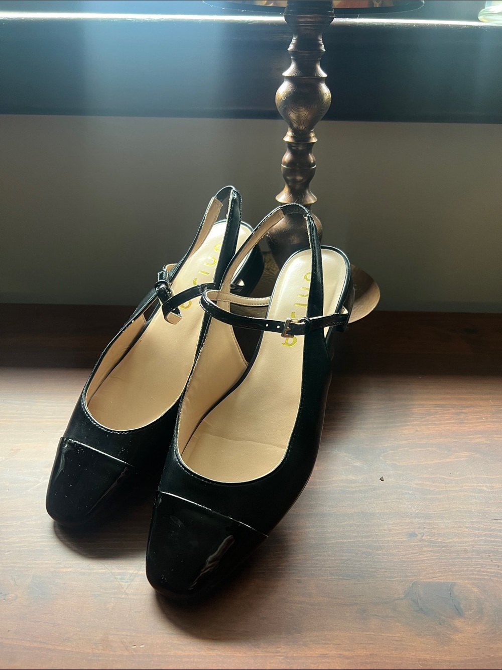 Unisa Black Low Heel Dress Shoe